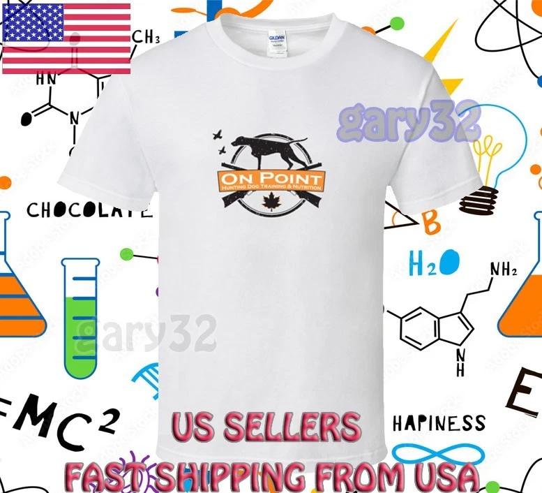 

NEW SHIRT ON POINT HUNTING DOG RACING LOGO T shirt FUNNY USA SIZE S-5XL XL