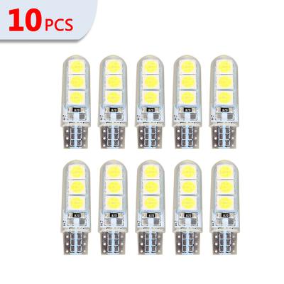 Auto Innenraum Dom Leseleuchte 10 Stück LED Birne 6 SMD Kennzeichenleuchte 12V
