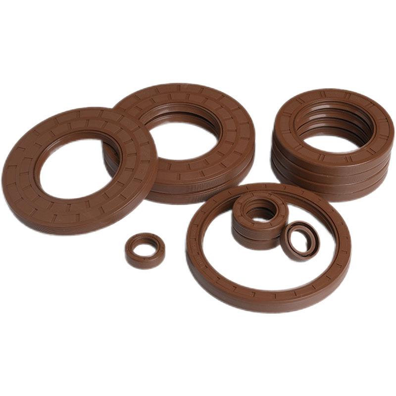 TC40/42/45FKM Skeleton Oil Seal Double Lip Spring High Temp Wear Resistant