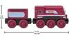 Thomas the Tank Engine Wooden Railway Series Caitlin GGG84 (Thomas) [Ages 2+] [FSC Certified]