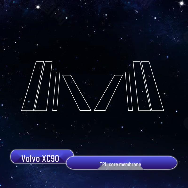 Ochranná fólie na střední sloupek okna Volvo S90/XC60/XC90/S60/V60/XC40