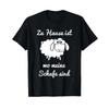 Home Is Where My Sheep Are Funny Gift Idea T Shirt Vintage Unisex Fashion Streetwear Comfortable Stretched Casual