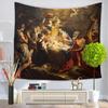 Jesus Birth Tapestry Decorative Rectangular Tapestries Hippie Psychedelic Indian Art For Bedroom Living Room Dorm Home Decor