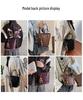 Niche High-End Women's French Luxury Woven Shoulder and Crossbody Bucket Handbag
