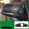 Compatible For BMW 1 2 3 4 I3 X1 Series F20 F30 F31 F32 F36 320i 328i 330d 335i M3 Look Replacement Carbon Fiber Mirror Cover
