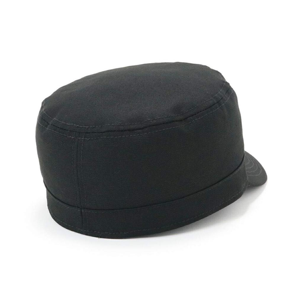 [New Era] Military Work Cap Hat Black/Strawberry 7 WM-01 DUCK BLK/STR 23J