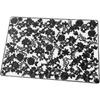 Elegant Interior Table Lace-Style Placemat, Black, Embroidered, Coordination, 11502PM-BK