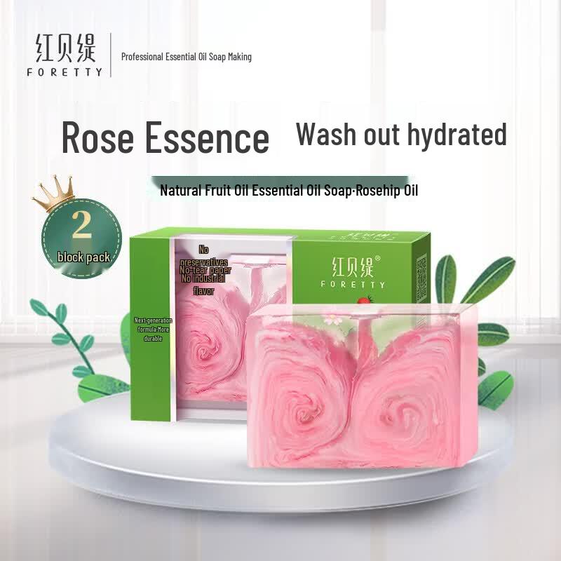 Foretty Rose & Fruit Oil Essential Soap