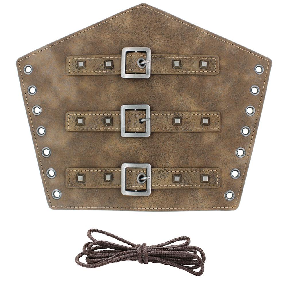 

Мужской кожаный панк широкий браслет на запястье наруч европейский и американский стиль