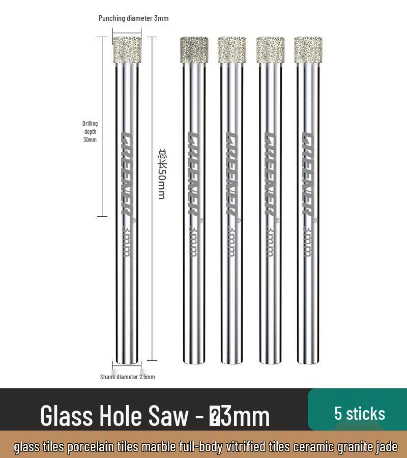 Green Forest Diamond Drill Bit for Tiles, Glass & Marble