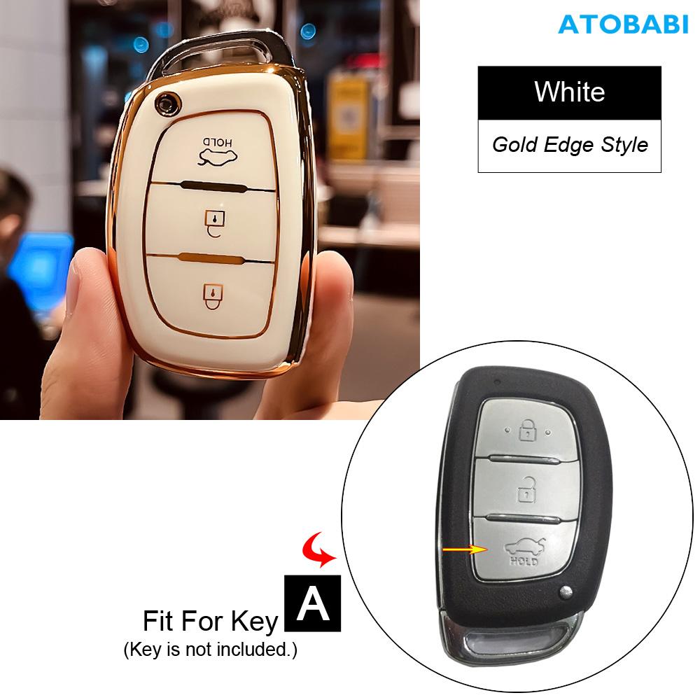 Tpu Car Key Cover Skin For Hyundai Tucson Elantra Creta Sonata Ioniq Creata Ix35 I20 Remote Fob Shell Case Auto Accessories