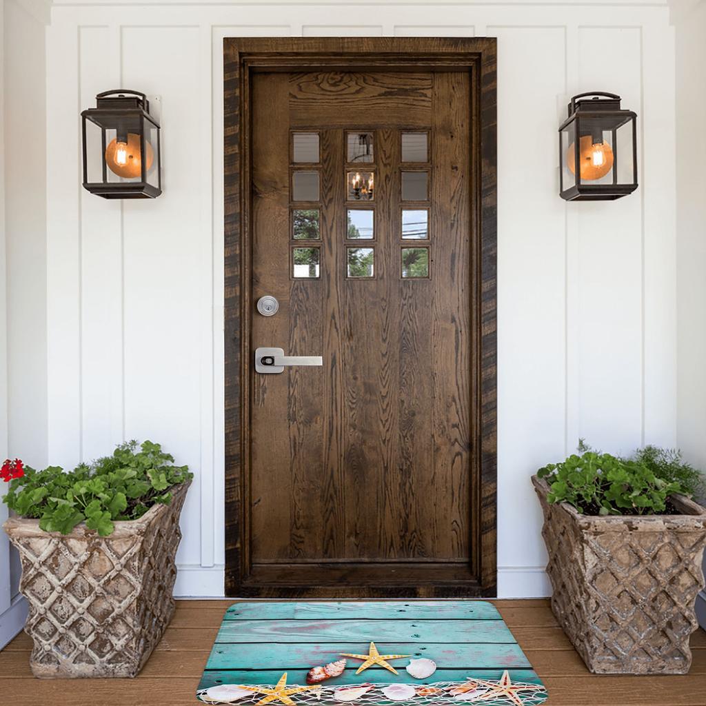 Coastal Ocean Life Front Floor Door Entrance Mat Indoor  Kitchen Bathroom Doormat Bedroom Carpet Rug