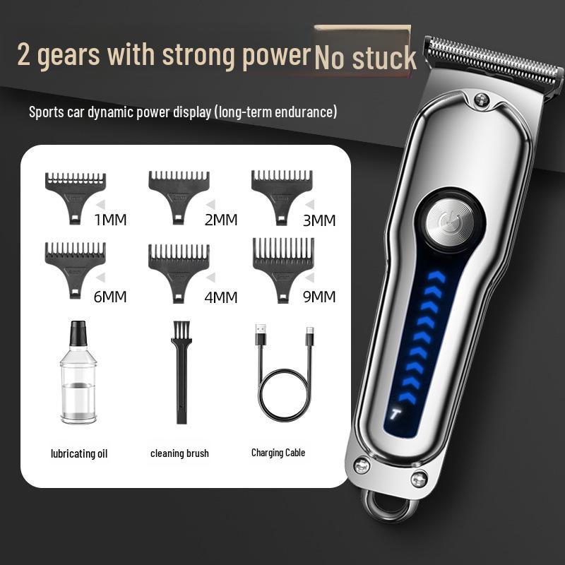 Professional Electric Hair Clippers for Cross-Border Salon and Home Use