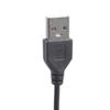 5V USB To 3.5x1.35mm Right Corner Power Cord For Sound Devices LED Radiances Admirers With 1M Plastic Cable