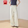IEF 2026 Summer Korean Style Commuter Wide-Leg Pants
