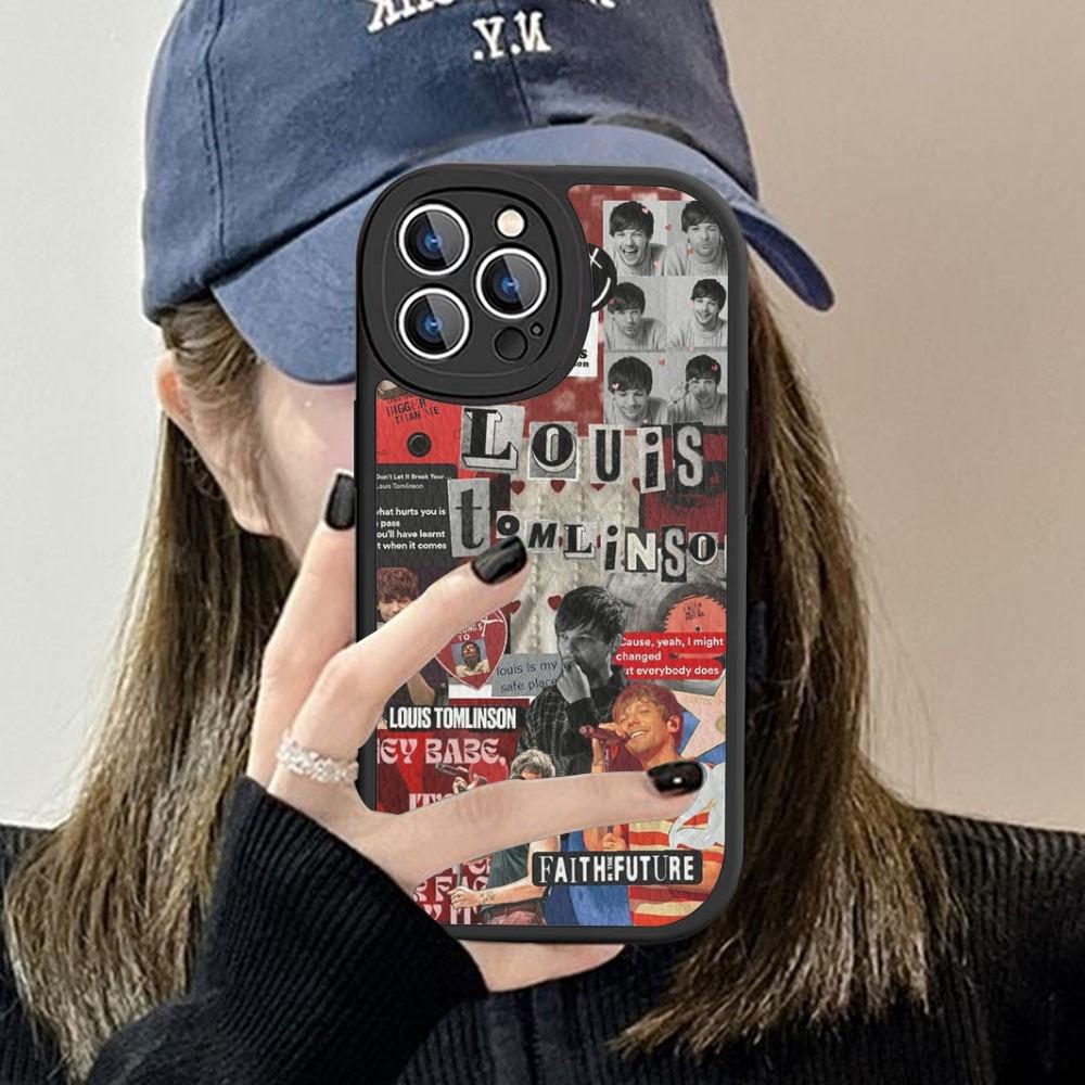 

L-Louis Singer T-Tomlinson Phone Case Hard Leather For IPhone 16 15 14 13 12 Mini 11 14 Pro Max Xs X Xr 7 8 Plus Fundas iphone 13pro