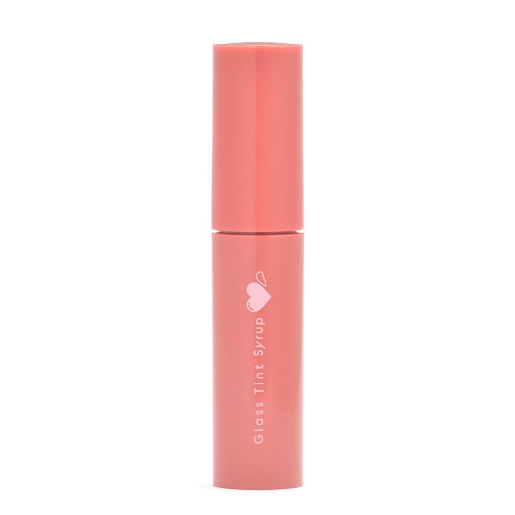 Canmake Glass Tint Syrup 01 Tender Coral Lip Tint Glossy Coral 3.1g