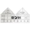 Acrylic Irregular 90° Sewing and Patchwork Ruler for Fabric Cutting