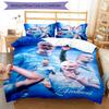 Erling Haaland 3pcs Bedding Set Duvet Cover Closure Includes 1 Duvet Cover & 2 Pillowcases for All Seasons Bedroom Home Dorm Decor