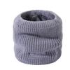 Fashion Windproof Winter Scarf Coldproof Thick Knitted Mask Keep Warm Fleece Neck Men Women