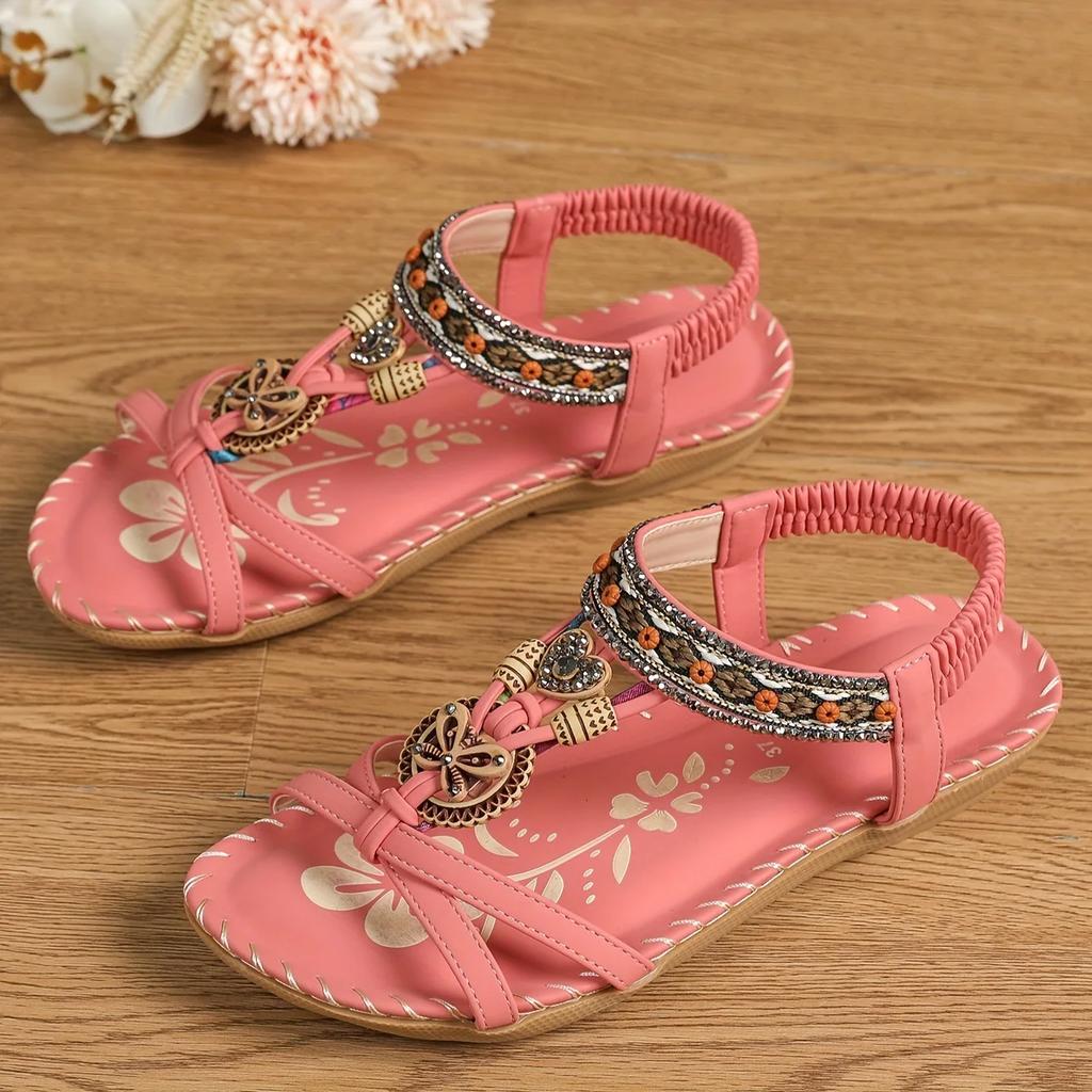 Women's Sandals High Quality Summer Sandals For Woman Shoes Summer Footwear Bohemia Sandalias De Mujer New Flat Sandals Women