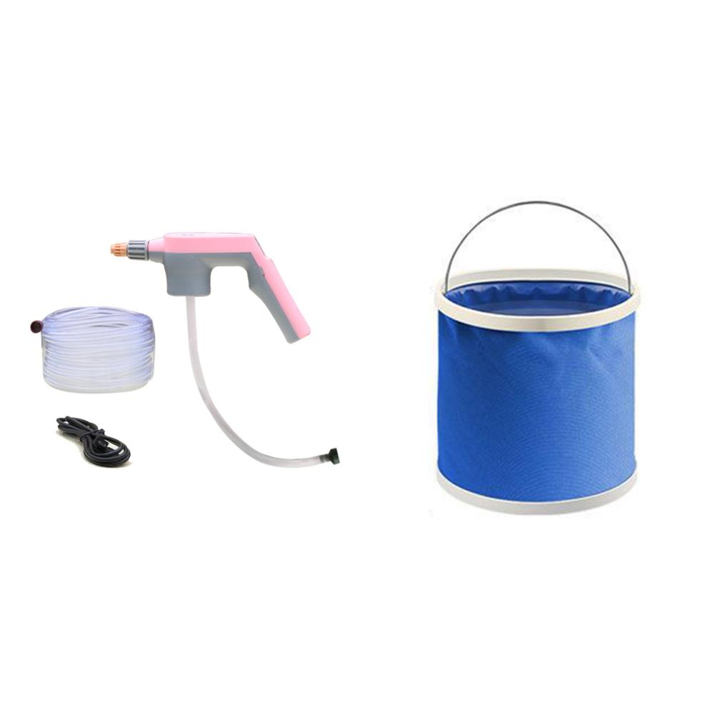 

EY# High Pressure Sprayer Adjustable Air Pump Sprayer for Plants (Pink with 3m P