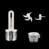 Electric Food Processor Rechargeable Meat Grinder with 2 Blades And 3 Bowls Portable Veggie Chopper Blender Kitchen Supplies