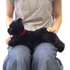 Sun Lemon Lap Cat Plush Toy Small Black