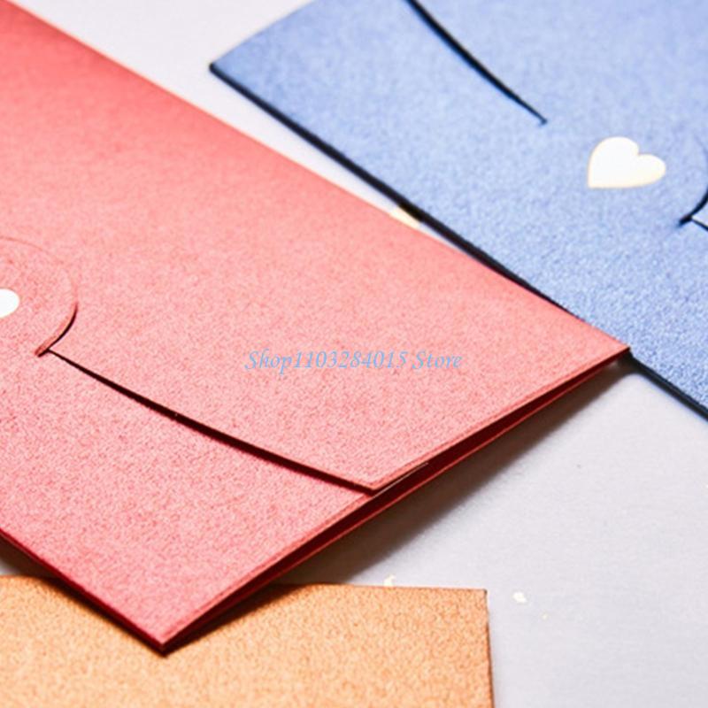 R6FF 20PCS Vintage Envelopes Cash Envelopes for Baby Shower Wedding Party Invitation