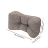 Back Pillow Lumbar Comfort Breathable Support Cushion for Women Men Car