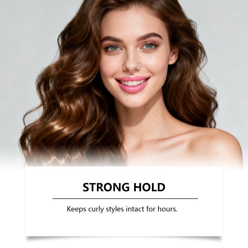 Natural Luster Curly Hair Cream Hydrating Hold Easy Styling Solution For Commuter Women And Men