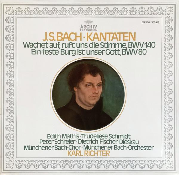 

LP Record J.S. BACH EDITH MATHIS TRUDELIES Kantaten Wachet Auf Ruft Uns Die 2533459 Archiv Produkti 1979 Germany Classical Used
