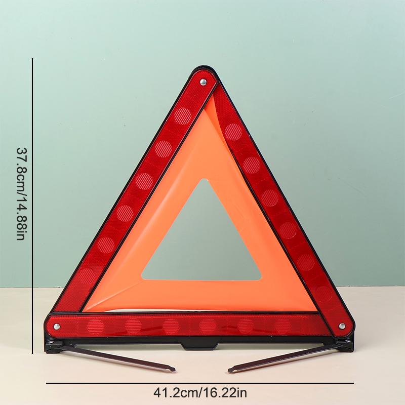 

Автомобильный штатив светоотражающие полосы треугольные знаки складные аварийные предупреждения о поломке автомобильный треугольный светоотражающий предупреждающий штатив 41.2*37.8cm