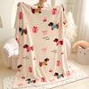 Cute Dog Winter Thick Blanket Flannel Sofa Cover Blanket Nap Office Shawl Air Conditioning Warm Blankets for Used For Bedroom