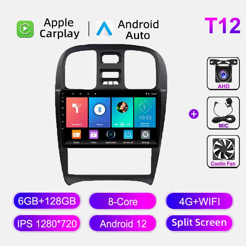 IPS Auto Stereo For Hyundai Sonata 2003-2009 Car Radio Wireless Carplay Navigation GPS 4G WIFI Android Multimedia Video Player