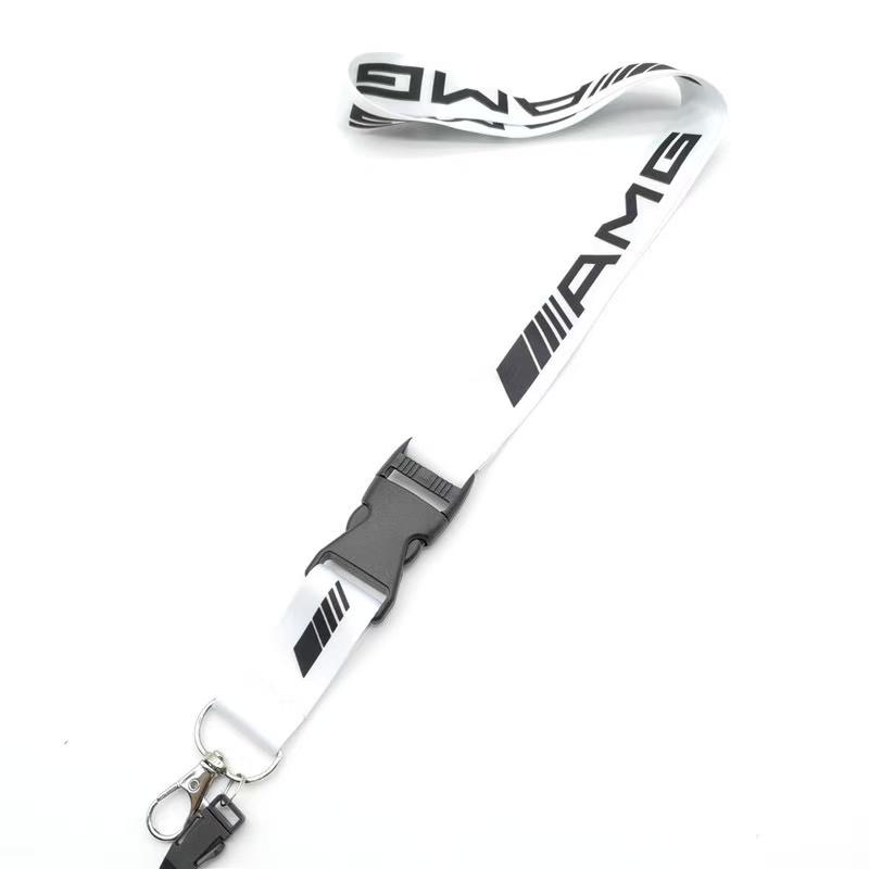 Neck Strap Lanyard Key Cell Phone Work ID Card Hanging Rope For Mercedes Benz W210 W222 W164 W203 W205 W251 CLK GLA ML Accessory CI7