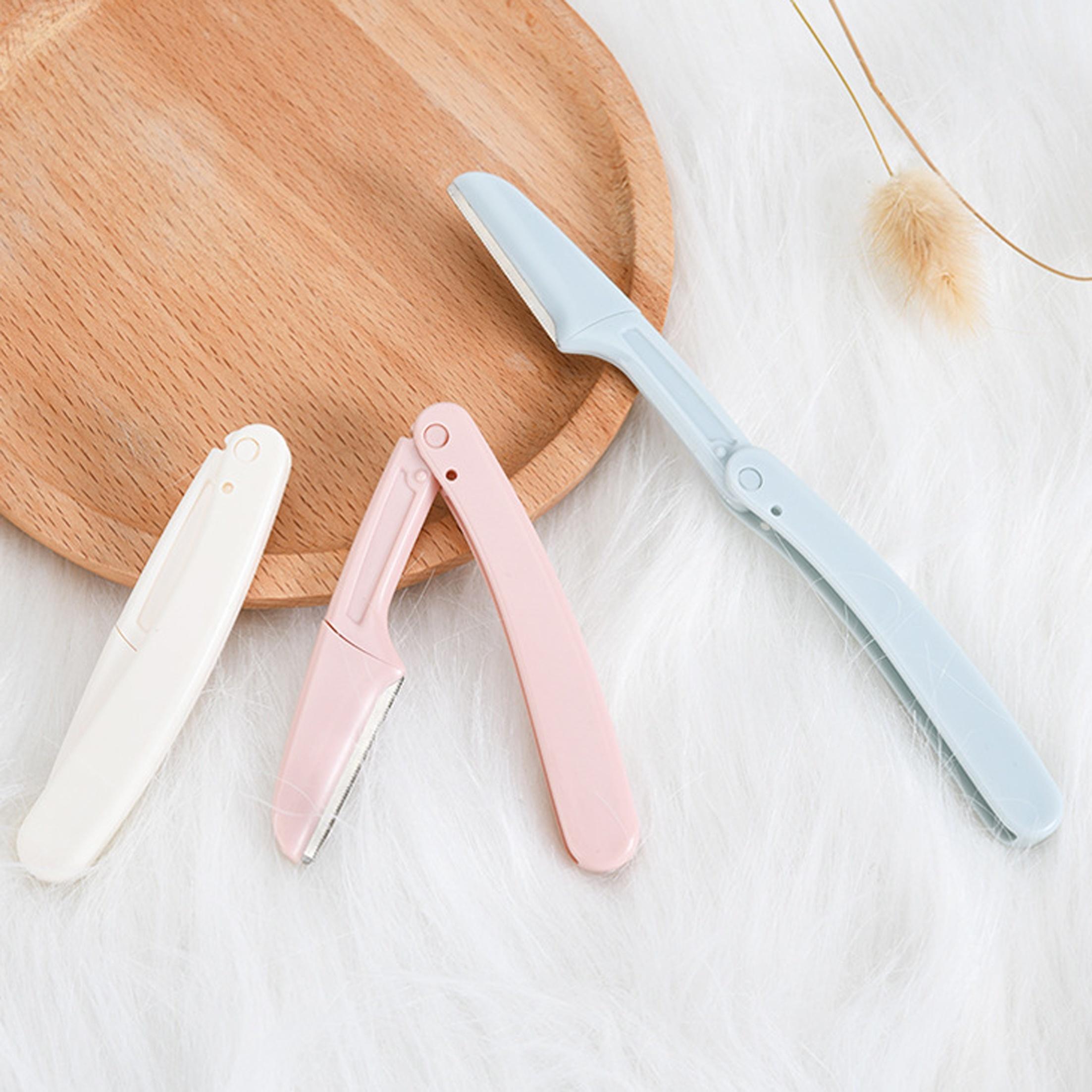 

3 шт. Складной триммер для бровей, триммер для бровей, триммер для бровей, инструмент для удаления волос для мужчин и женщин 3pcs