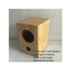 KYYSLB 3 Inch Speaker Shell Box Bamboo Wood Home Audio Full Range Speakers Empty Case House Passive
