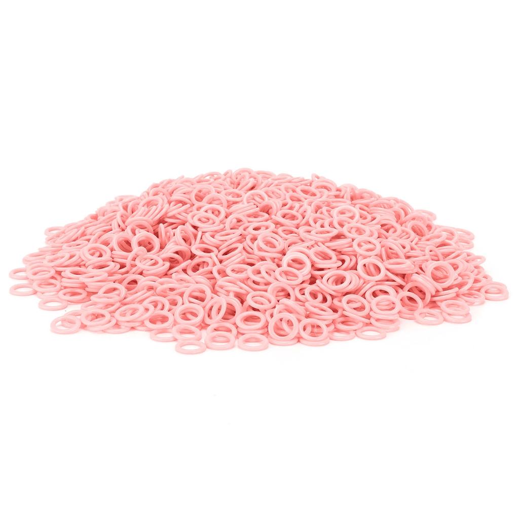 2000pcs Stitch Markers Colorful Plastic Round Locking Stitch Counters for Crocheting Sewing Knitting Craft