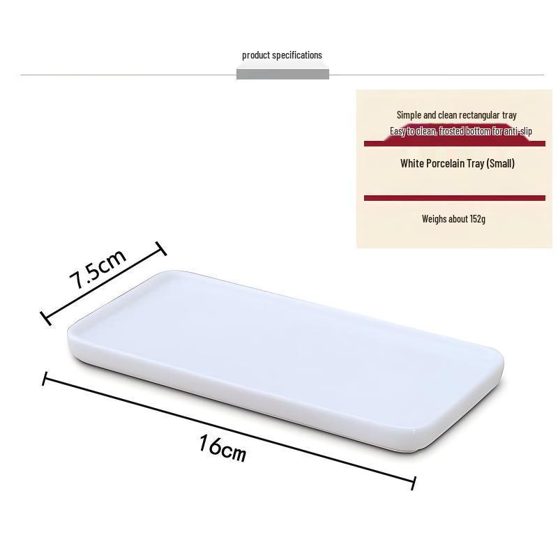 LISM Ceramic Rectangular Tray