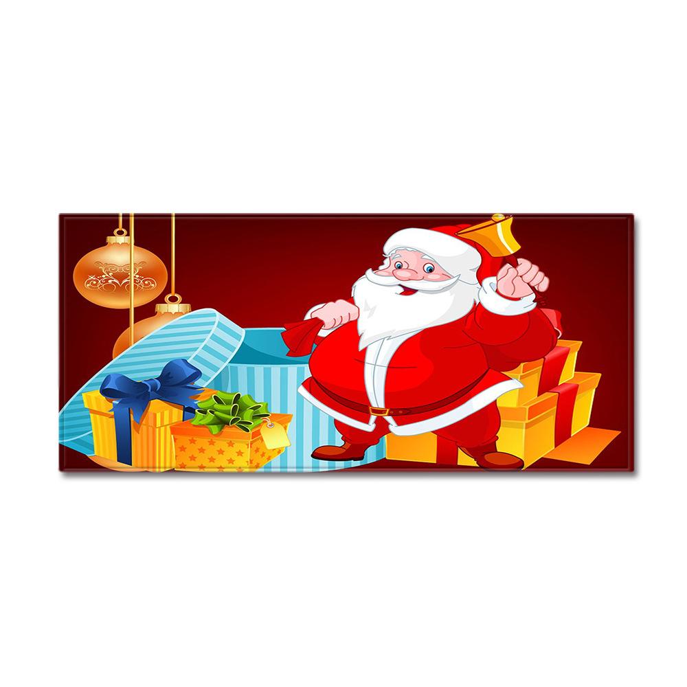 Christmas Kitchen Sand Carpet Doormat Long Floor Mat