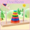 Childrens Wooden Tower Puzzle For Focus Training And Brain Development