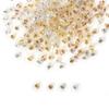 100pcs Silicon Earring Back Stoppers Gold Silver Ear Stud Post Nuts Jewelry Findings Components DIY Craft Accessories Wholesale