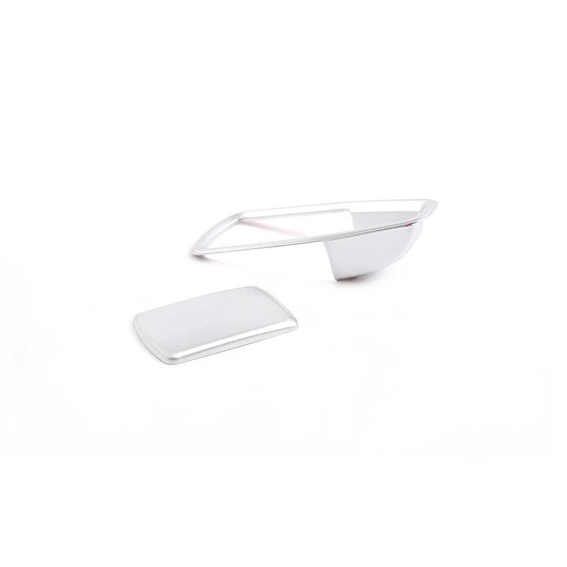 2PCS ABS Carro Co-piloto Porta-luvas Moldura Decorativa Capa Guarnição Adesivos Interiores Para BMW Série 3 G20 G28 -21 Acessórios Automotivos