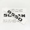 CXAFM1 Silver Black 50S4M 38S4M 40S 60S B550 850S B50 ABS Emblem for Mercedes Benz Brabus S W221 W222 W223 Car Trunk Badge Logo Sticker