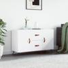 Vidaxl Cassettiera, Bianca, 100X36X60 Cm, Materiale a Base di Legno