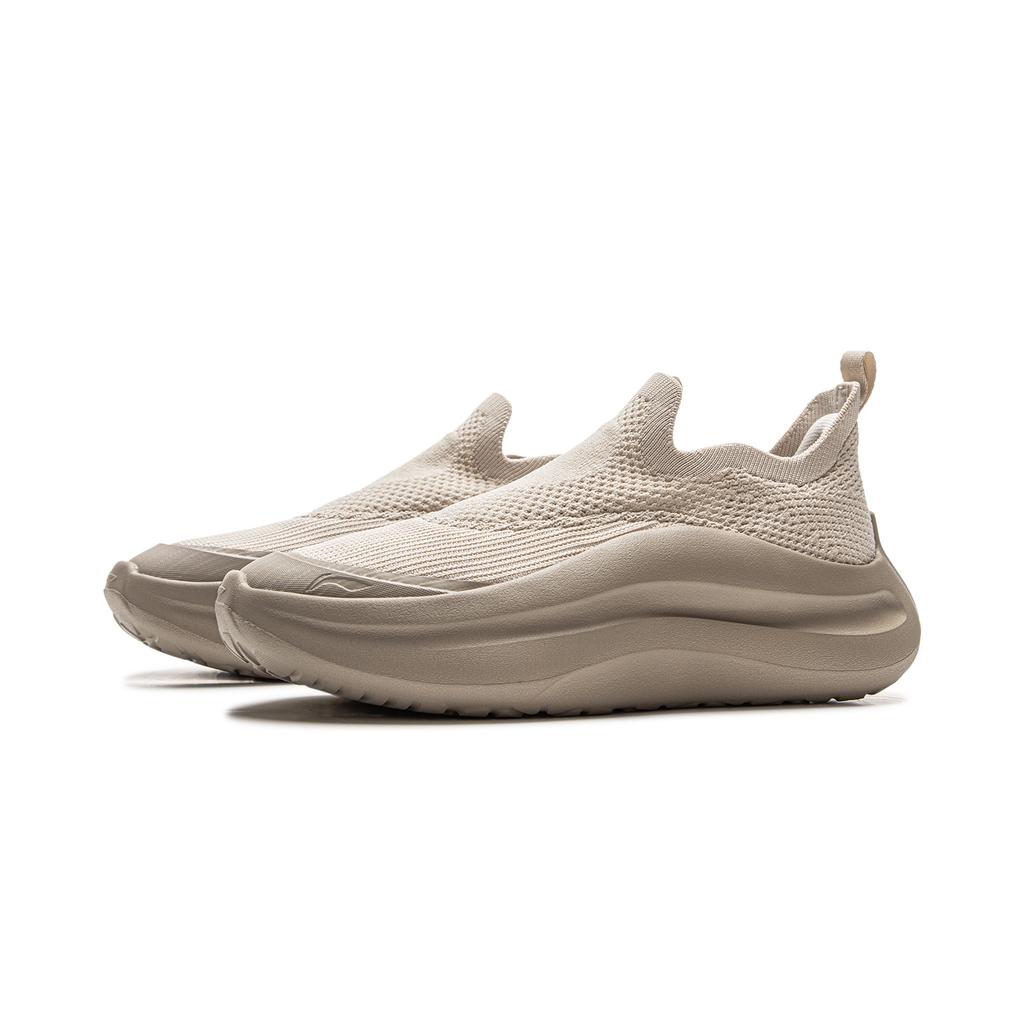 Li Ning Sports Life Collection Cushioning Slip Resistant Abrasion Resistant Breathable Lightweight Low Top Casual Shoes AGLV028-5