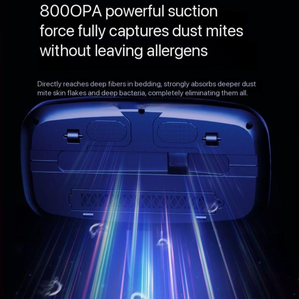 Anti-Mite Mite Remover Powerful Suction UV-C Light Vacuum  Carpet Cleaning