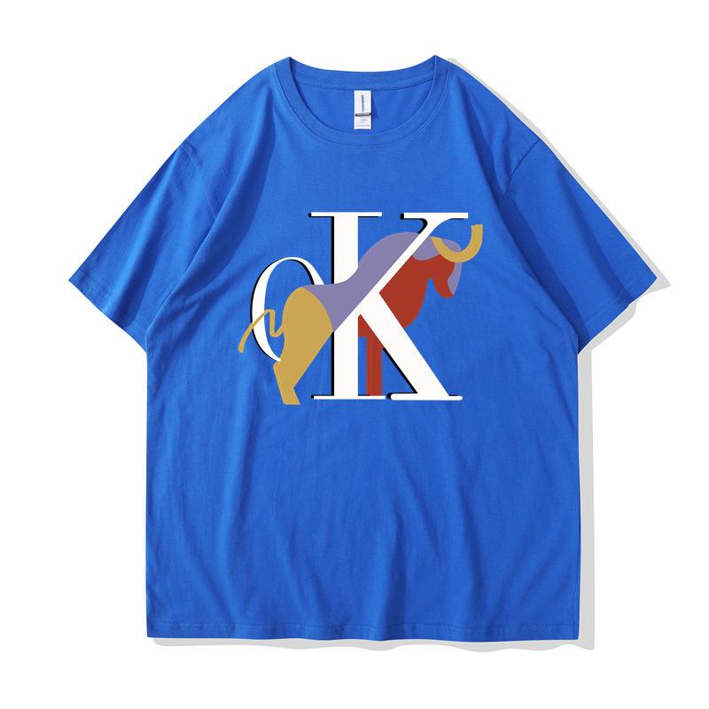 Summer Fashion Women's Letter Printed Short Sleeved Round Neck T-shirts