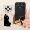 For OPPO Reno12 F 5G Reno 12 Pro 12F 12FS 12 5G Cute Cat Flower Butterfly Cartoon Phone Case Shockproof Soft Silicone Cases